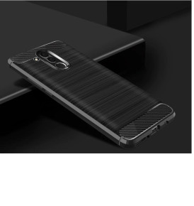 Силиконов гръб ТПУ Карбон за Huawei Mate 20 Lite SNE-LX1 черен